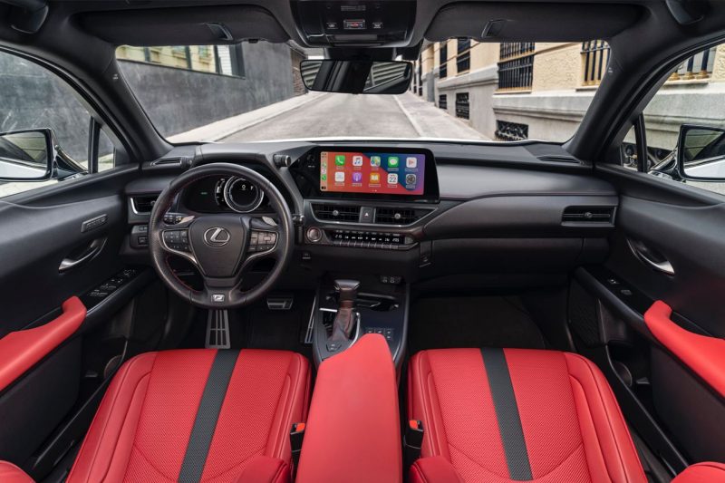Interior of Lexus UX SUV