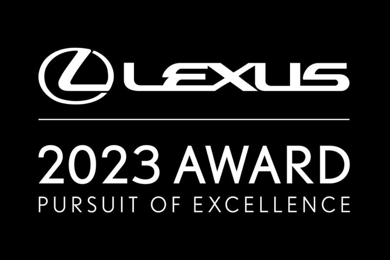 Winner of the 2023 Lexus Pursuit of Excellence Award.