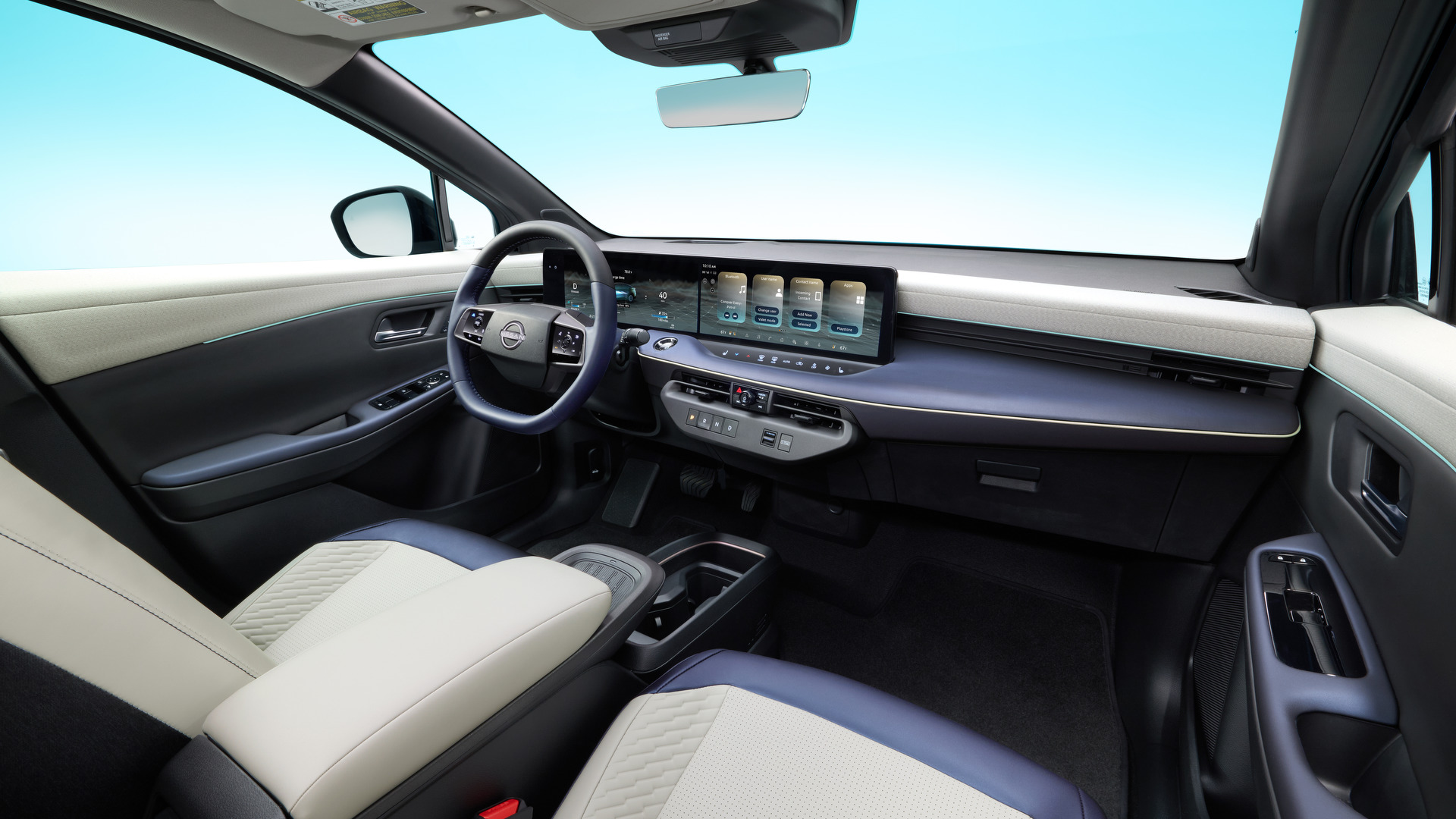 2026 Nissan LEAF Interior Dashboard and Seats