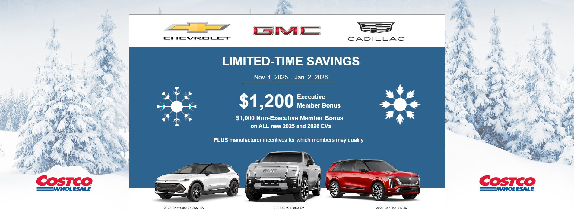 Winter Costco Event at Carter GM Northshore