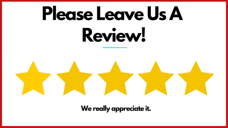 please leave us a review
