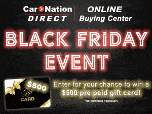 Great Black Friday Car Deals in Burlington + Cash Prize