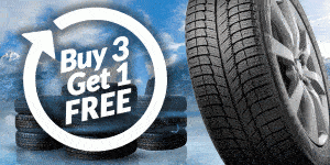 BLACK FRIDAY ONLY BUY 3 GET 1 FREE WINTER TIRE