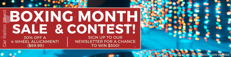 Chance to Win $500 + Boxing Day Sale in Burlington!